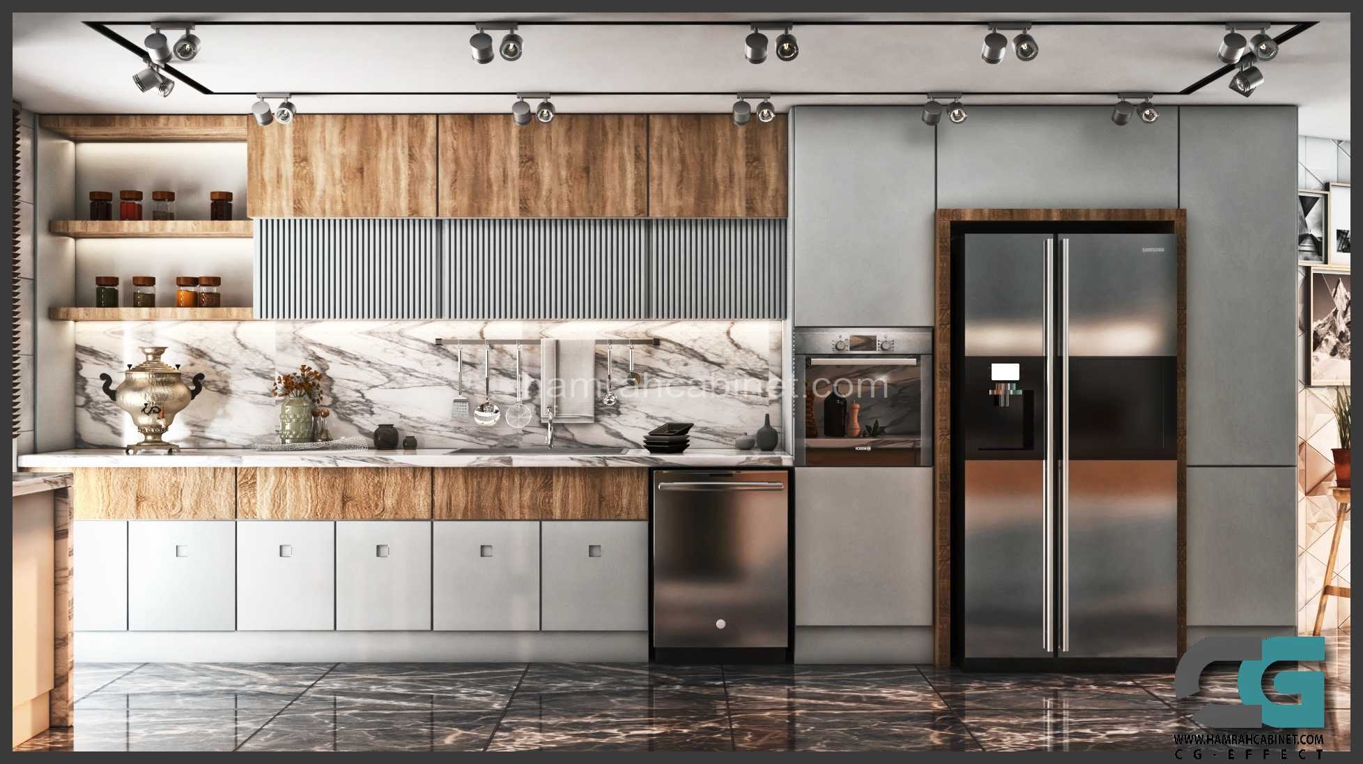 کابینت مدرن ژورنالی 2